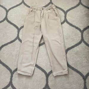 Beige Jeans